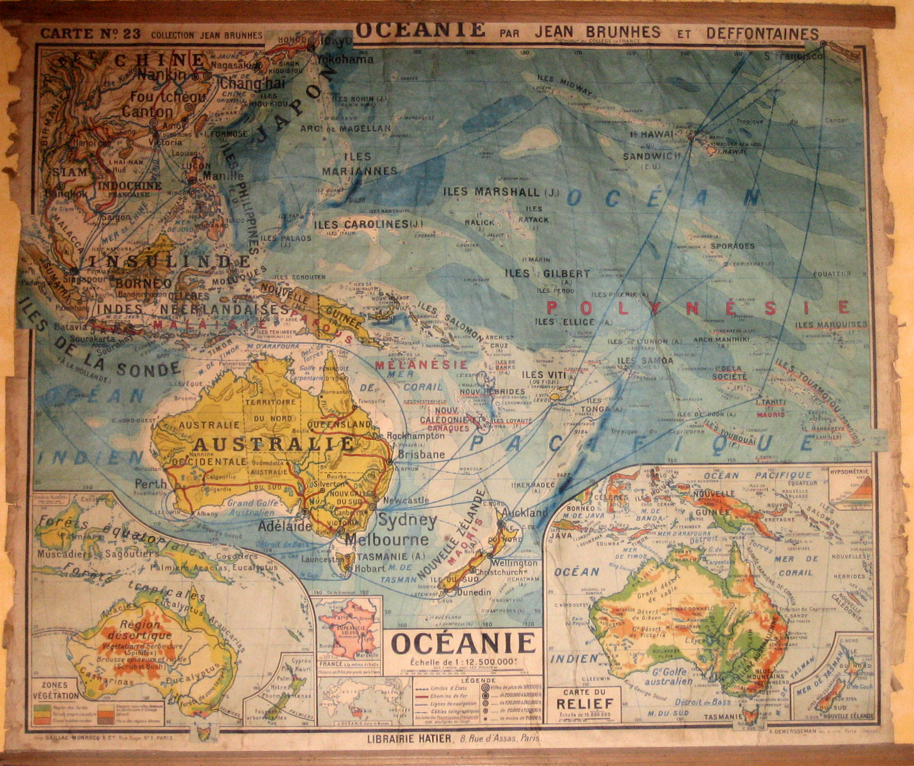 Oceania (Oceanie) | Queensland Historical Atlas