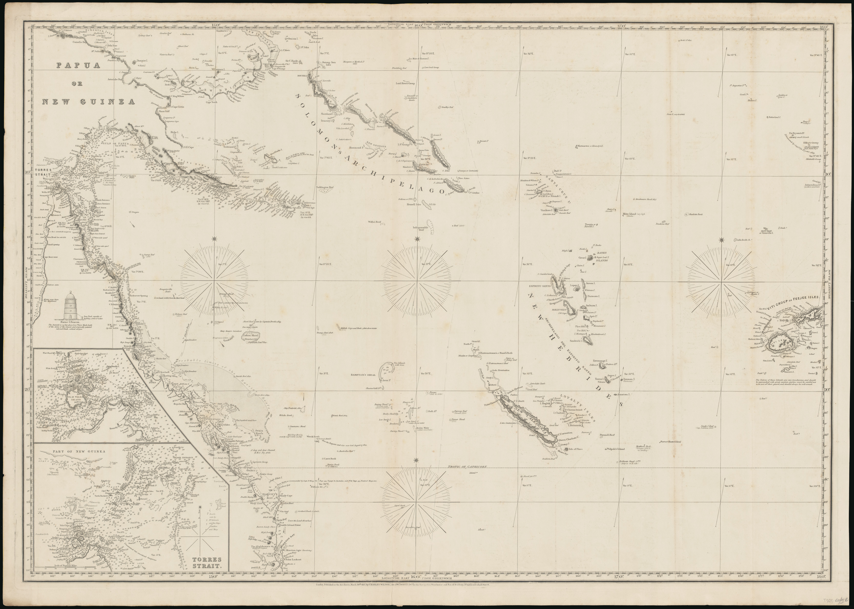 Pacific neighbours, 1857 | Queensland Historical Atlas