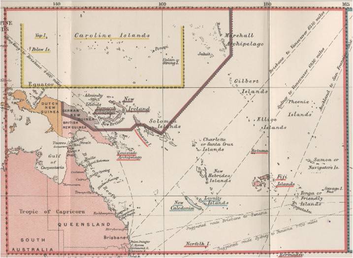 British interests in the Western Pacific Ocean, 1887 | Queensland ...