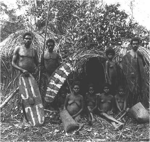 Rainforest Aboriginal people, c1890 | Queensland Historical Atlas