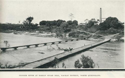 Pioneer River at Marian Sugar Mill, 1914