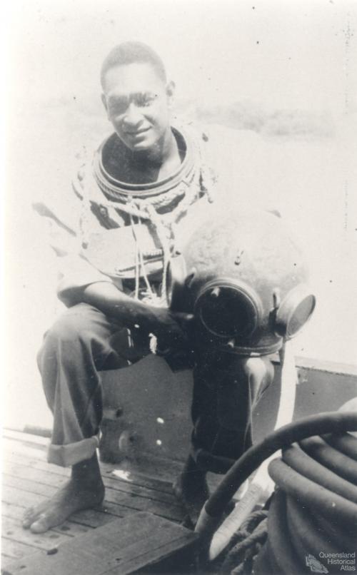 Seaman Dan from Thursday Island, 1956