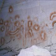 Aboriginal art, Carnarvon Gorge National Park, 1971