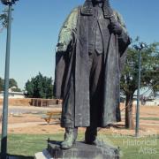 T.J. Ryan statue in Barcaldine, 1994