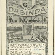 Advertisement, Babinda State Hotel, 1920