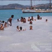 Swimming, Thursday Island, 1958