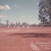 Cricket in Talwood during a drought, 1965