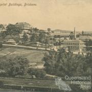 Queensland hospitals, postcards