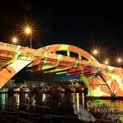 Ian de Gruchy, 'Connecting Brisbane' for the William Jolly Bridge Creative Lighting Project, 2012