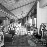 Foyer of Townsville Wintergarden theatre, c1930