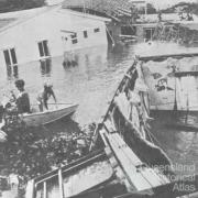 Flood in Yeronga, Brisbane, 1974