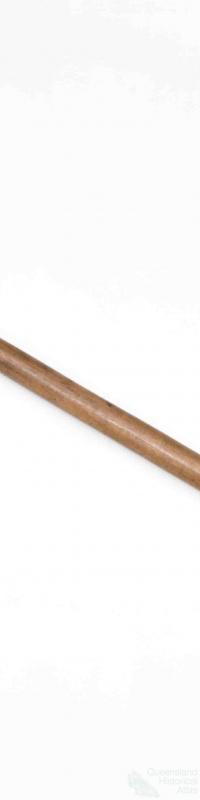 Solomon Island canoe paddle, 1884