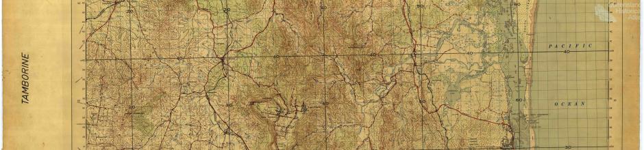 Military survey, Tamborine, 1954