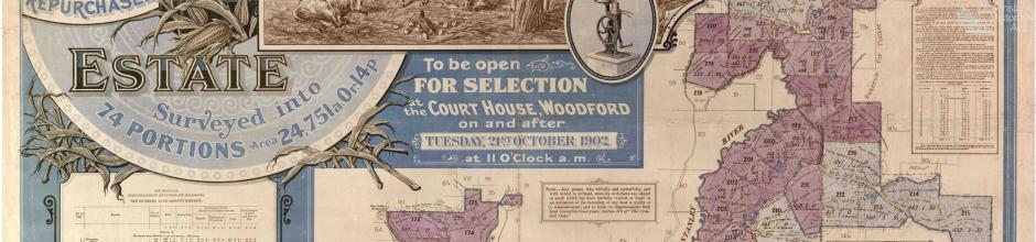 Durundur Estate Map (Durundur and Holmwood), 1902