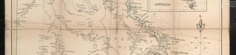 Emigration map of Queensland, 1865