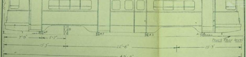 Suggested supports for loading tramcars, 1969