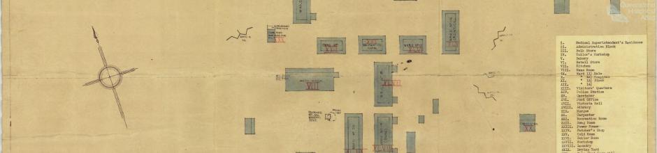 Dunwich Benevolent Asylum male division, 1942