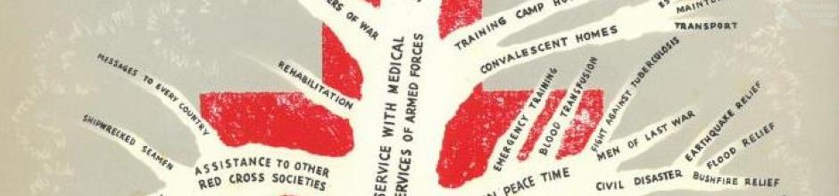 Red Cross Ideological and Service Map, 1941