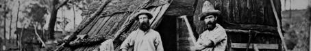 Queensland miner in conical hat, 1870