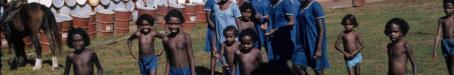 Children and older girls, Weipa, 1958