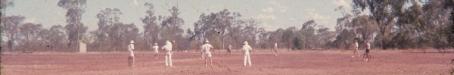 Cricket in Talwood during a drought, 1965