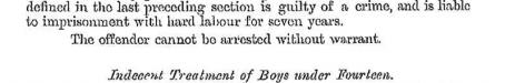 Criminal Code Act, 1899