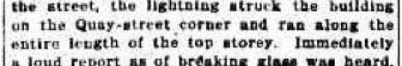 Fires at Walter Reid building Rockhampton, 1912-18