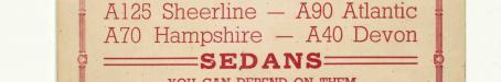Advertising fan for Austin cars, c1950